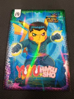 Yuyu Hakosho (Pikachu) #195 - Galaxy Holo - Electric Pikachu Cosplay - Pokemon - Image 1