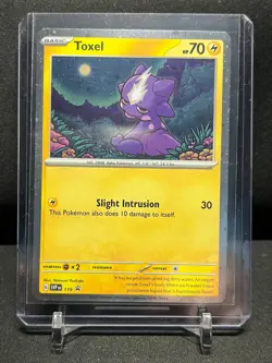 Toxel SVP119 Cosmos Holo Black Star Promo Pokemon 2024 Scarlet & Violet - NM - Image 1
