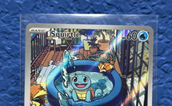Squirtle Illustration Rare Pokemon SV07: Stellar Crown 148/142 English NM - Image 3