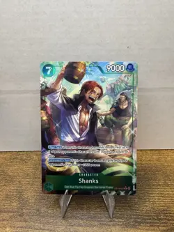 Bandai One Piece Shanks Character Card - 9000 Power - OP14-027 - Alt Art - Image 1