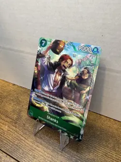 Bandai One Piece Shanks Character Card - 9000 Power - OP14-027 - Alt Art - Image 2