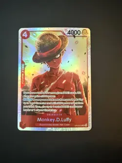 Monkey.D.Luffy OP12-015 Legacy of the Master Foil - One Piece CCG - Image 1
