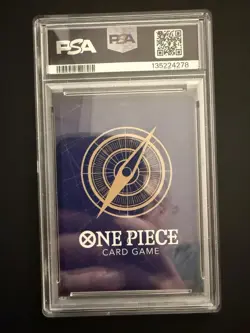 Monkey.D.Luffy (118) OP11-118 A Fist of Divine Speed Foil - One Piece CCG PSA 10 - Image 2