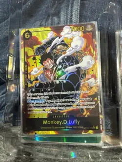 OP10-118 Monkey.D.Luffy SEC Alt Art One Piece TCG English Card - Image 1