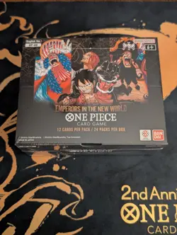 One Piece TCG OP-09 Emperors in the New World Booster Box English, Sealed - Image 1