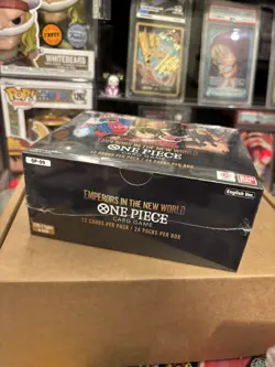 One Piece TCG OP-09 Emperors in the New World Booster Box English - New & Sealed - Image 5