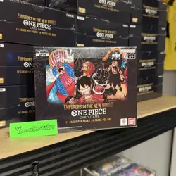 One Piece TCG OP-09 Emperors in the New World Booster Box English - New, Sealed - Image 1