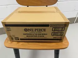 English One Piece TCG OP-09 Emperors in the New World Booster Box Case Sealed - Image 4