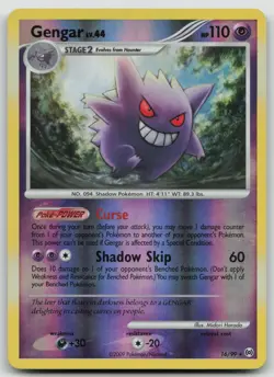 Gengar (16/99) Pokemon Arceus - Reverse Holo Rare TCG LP - Image 1