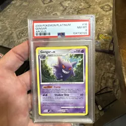 PSA 8 Pokemon TCG Gengar 16/99 Arceus Regular Rare. - Image 1