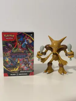 Pokemon Mega Evolution Phantasmal Flames Sealed Booster Bundle 6 Booster Packs - Image 1