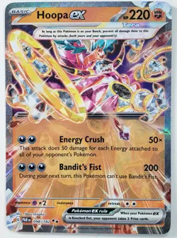 EX HOLO Hoopa EX 098/182 NM / M - Paradox Rift Pokemon Card $2 Combined Shipping - Image 1