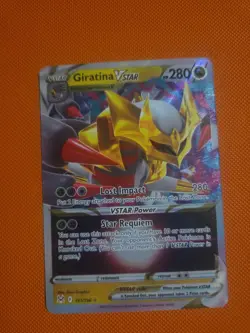 Pokemon Card Giratina VSTAR 131/196 Lost Origin Holo Rare STANDARD SIZE NM - Image 1