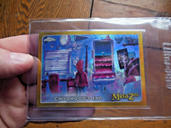 MetaZoo Topps Chrome Childhood's End Gold Refractor Card 49/50 Card - Image 1