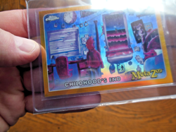 MetaZoo Topps Chrome Childhood's End Gold Refractor Card 49/50 Card - Image 2