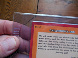 MetaZoo Topps Chrome Childhood's End Gold Refractor Card 49/50 Card - Image 4