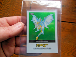 MetaZoo Topps Chrome Quetzalcoatlus Green Refractor Card 22/99 Cryptid Camera - Image 1