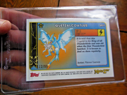 MetaZoo Topps Chrome Quetzalcoatlus Green Refractor Card 22/99 Cryptid Camera - Image 2
