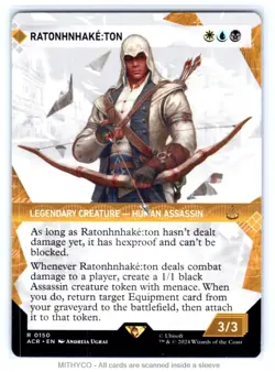 MTG Ratonhnhake:ton (Showcase) Universes Beyond: Assassin's Creed NM - Image 1