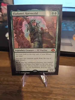 ELADAMRI, KORVECDAL mtg NM-M Modern Horizons 3 Mythic - Image 1
