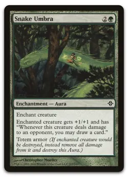 Snake Umbra #207 (NM) Rise of the Eldrazi ROE Magic MTG - Image 1