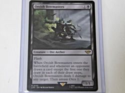MTG Orcish Bowmasters LTR NM Rare 103 Lord Of The Rings LOTR Magic the Gathering - Image 1