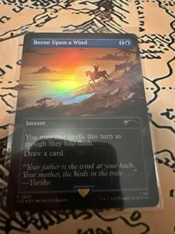Borne Upon a Wind (Rainbow Foil) Secret Lair Drop Foil - Image 1