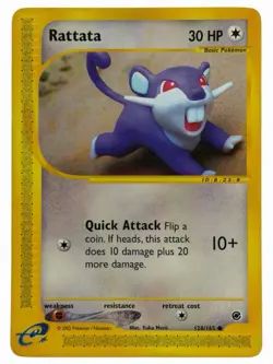 Rattata - 128/165 Expedition 2002 - E-Reader WOTC - Pokemon TCG - Image 1