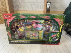 Pokemon TCG Mega Venusaur ex Premium Collection Box Factory Sealed New - Image 1