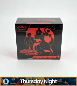 POKEMON TCG SCARLET & VIOLET DESTINED RIVALS SEALED ELITE TRAINER BOX ETB - Image 1