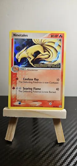Pokemon TCG Ninetales #38/106 Emerald Set HOLO ExEmerald Stamp - Image 1
