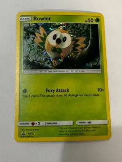 Rowlet - SM01 - SM Promo Black Star - Pokemon (B) - Image 1