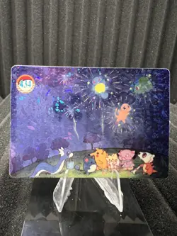 Pokemon Vintage Pocket Monsters Vending HOLO Prism Sticker Bandai 1999 Nintendo - Image 1