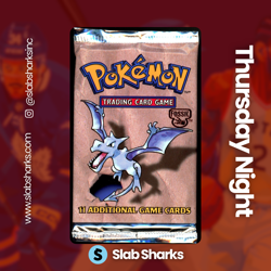 1999 POKEMON FOSSIL FACTORY SEALED PACK - AERODACTYL COVER ART - Image 1