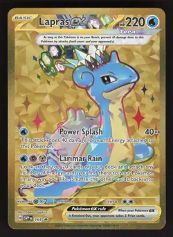 Lapras ex SVP 164 Pokemon TCG SV: Scarlet & Violet Promo Cards NM - Image 1