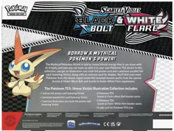 Pokemon Black Bolt & White Flare Unova Victini Illustration Collection Box - Image 2