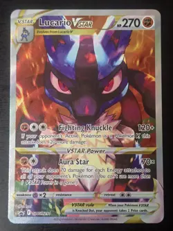 Lucario VSTAR SWSH291 - Crown Zenith - Black Star Promo - Pokemon - Image 1