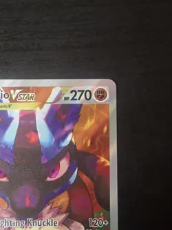 Lucario VSTAR SWSH291 - Crown Zenith - Black Star Promo - Pokemon - Image 3