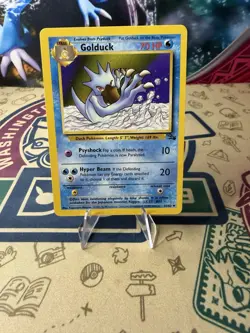 Golduck - 35/62 Fossil Unlimited Uncommon Pokemon WOTC - Image 1