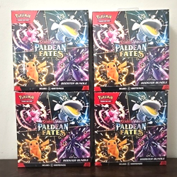 Pokemon TCG Scarlet & Violet Paldean Fates Booster Bundle - Lot of 4 - Sealed! ✨ - Image 1