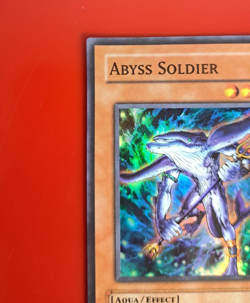 Yu-Gi-Oh! Abyss Soldier (CMC-EN001), SUPER RARE, NM - Image 4