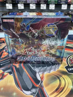 1x High-Speed Riders Yu-gi-oh! TCG 1st Ed New Sealed Booster Box English 24ct - Image 1
