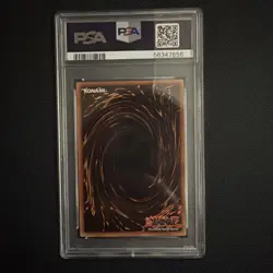 Yu-Gi-Oh Dark Magician LOB-005 the Legend of Blue Eyes White Dragon 1st Ed PSA 6 - Image 2