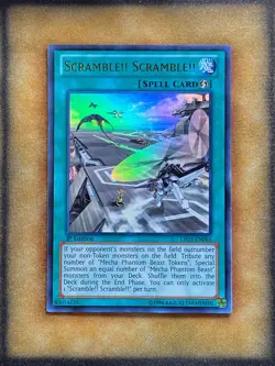 Yugioh Scramble!! Scramble!! LTGY-EN061 Ultra Rare 1st Ed NM - Image 1