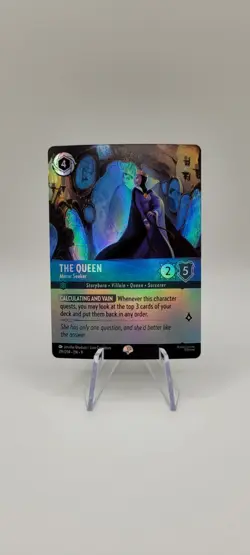 Disney Lorcana TCG: The Queen - Mirror Seeker (Epic) 219/204 Holo Cold Foil NM - Image 1