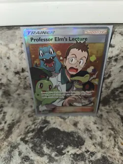 Professor Elm's Lecture 213/214 SM8 Lost Thunder English Trainer Pokemon TCG CCG - Image 1