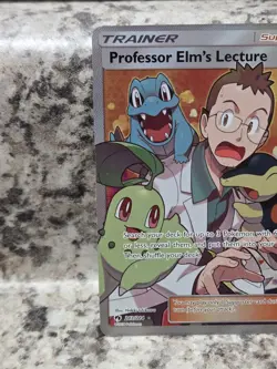 Professor Elm's Lecture 213/214 SM8 Lost Thunder English Trainer Pokemon TCG CCG - Image 2