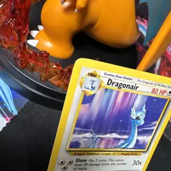 Dragonair 18/102 NM+ Rare - Base Set Unlimited - Pokemon TCG 1999 Vintage - Image 2