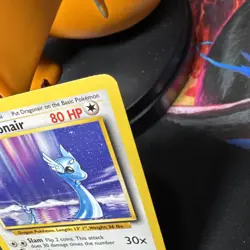 Dragonair 18/102 NM+ Rare - Base Set Unlimited - Pokemon TCG 1999 Vintage - Image 3