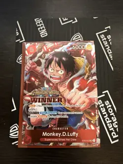 MONKEY D. LUFFY TREASURE CRUISE WINNER PACK VOL.5 PROMO 2023 NEAR MINT - Image 1